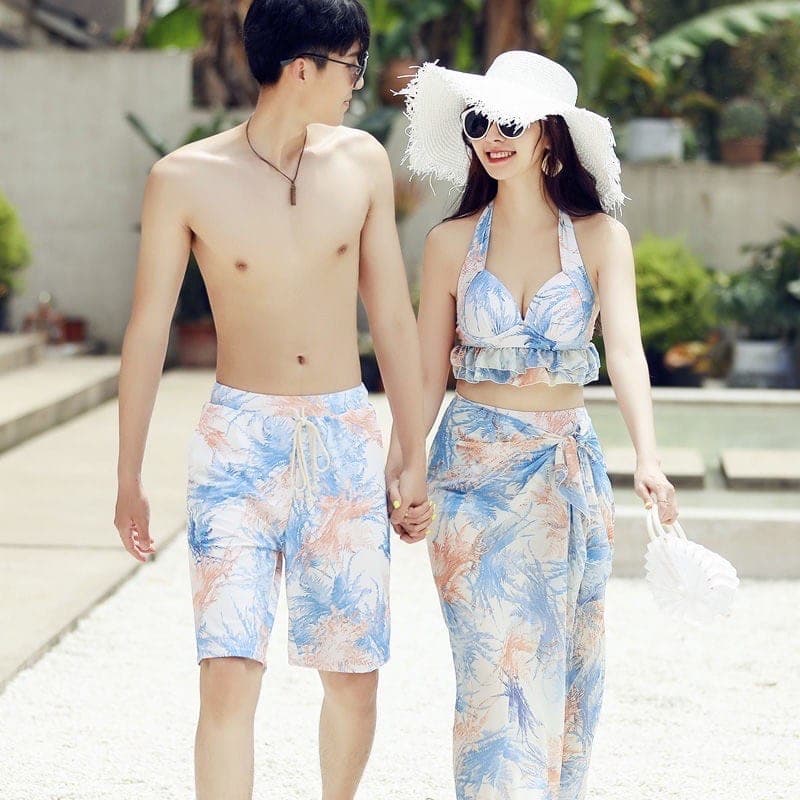 ชุดว่ายน้ำ สีพาสเทล ญ,ช รูปที่ 1