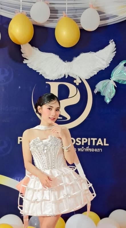 รีวิวจากลูกค้า ชุดเดรส เกาะอก +โบว์ แต่งกลิตเตอร์ สีชมพู