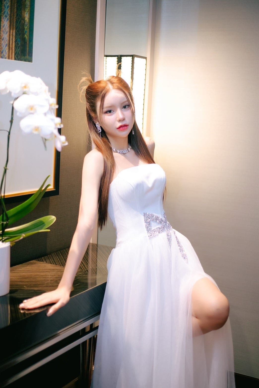 รีวิวจากลูกค้า ชุดเดรส เกาะอก แต่งโบว์ สีขาว