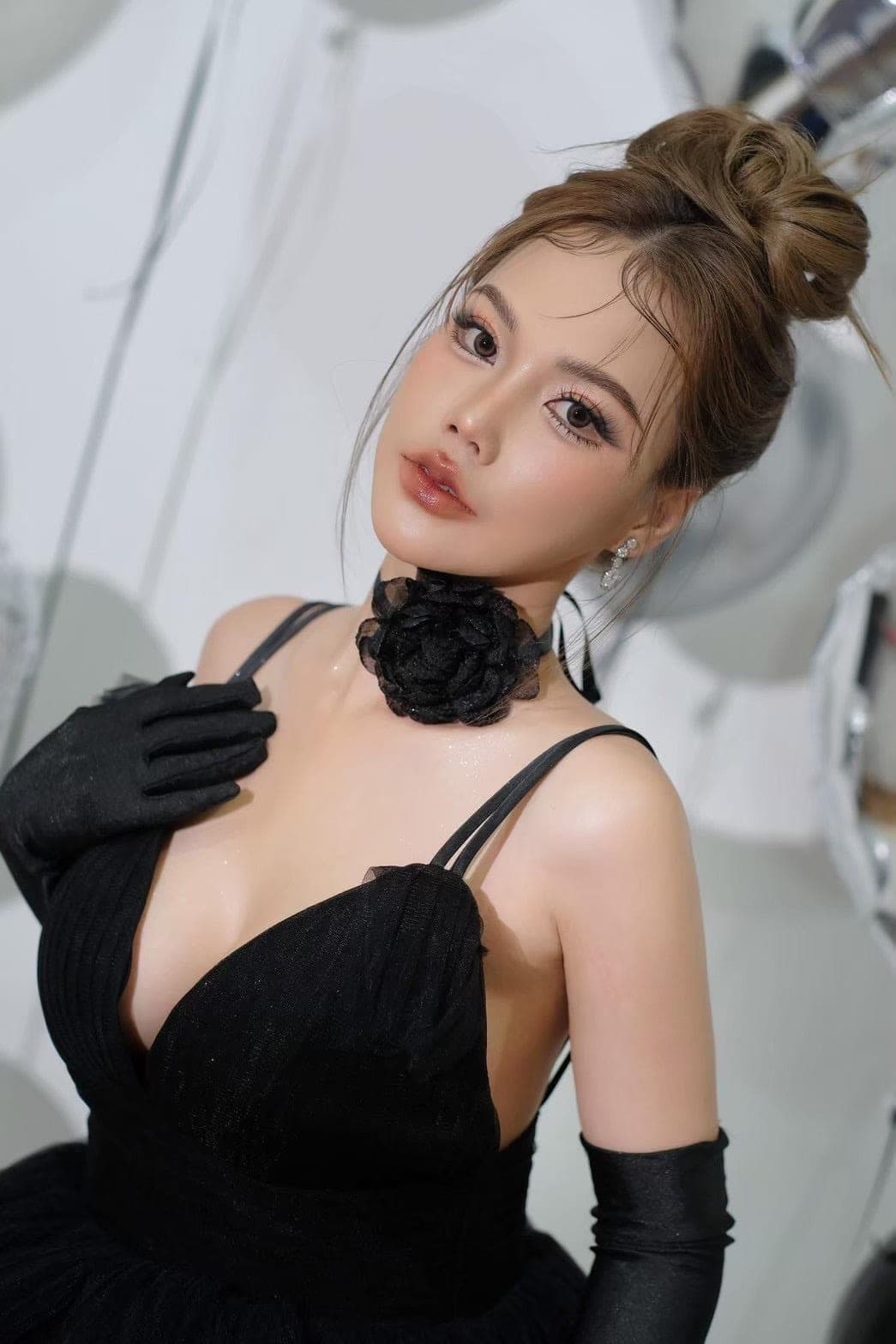 รีวิวจากลูกค้า ชุดราตรี ฟูฟ่อง สีดำ