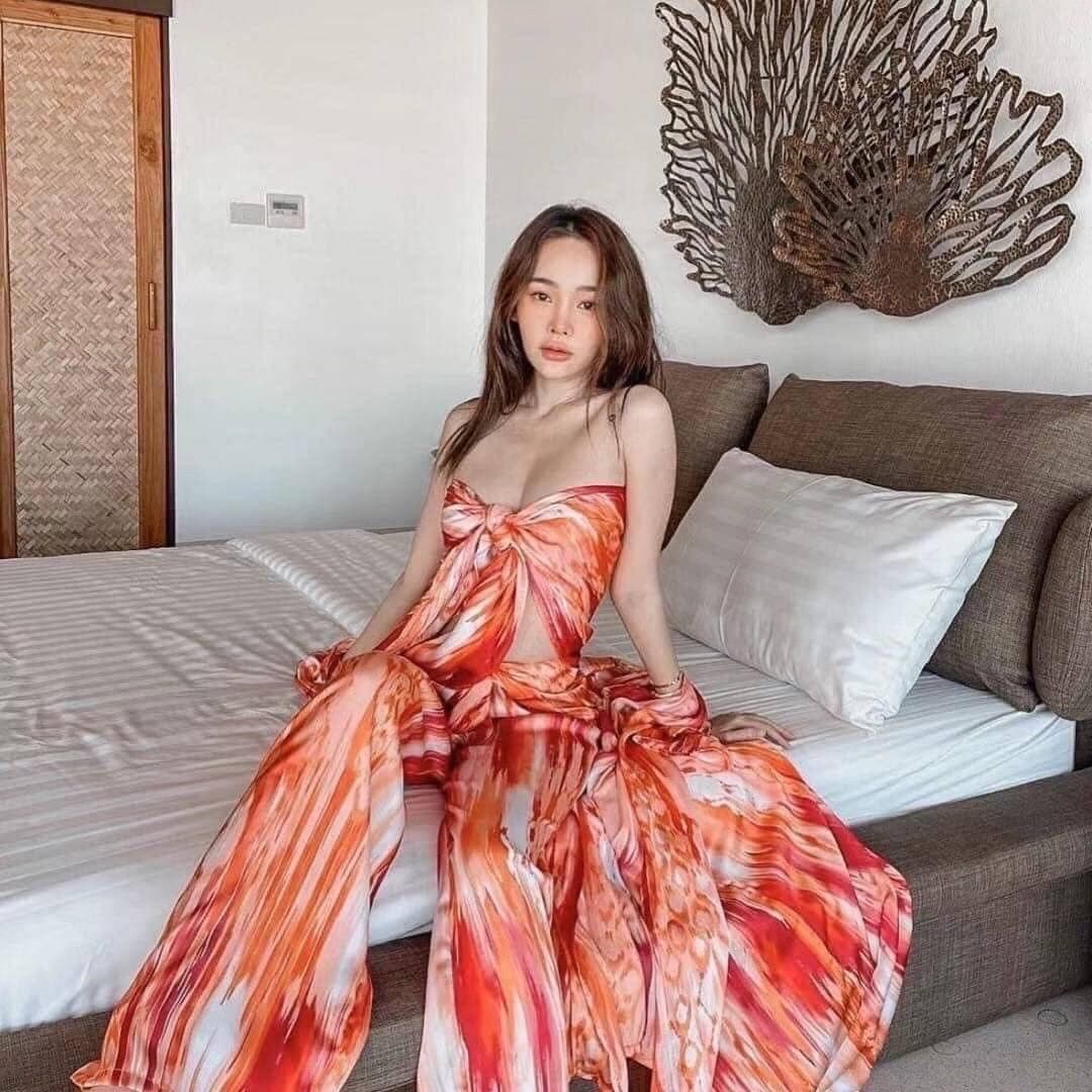 ชุดเซ็ท 2 ชิ้น สีส้ม