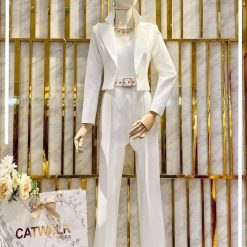 ชุดสูทสีขาว Catwalk 6007 Size M-L